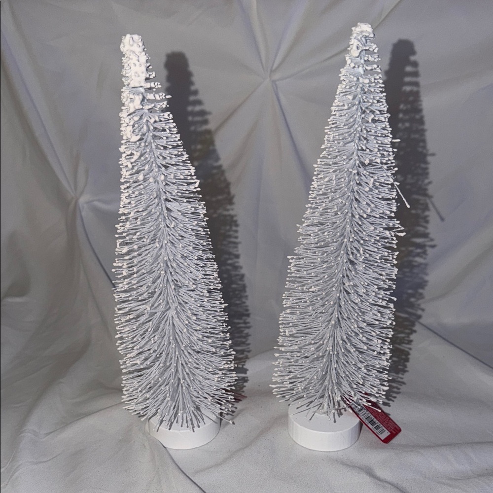 White Holiday Decorative Trees